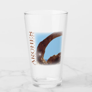 Verre Arches Pint Glass, Parking National Tumbler
