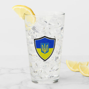 Verre Armoiries de l'Ukraine