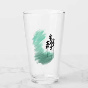 Verre art de l'arbre vert scandinave simple moderne ment