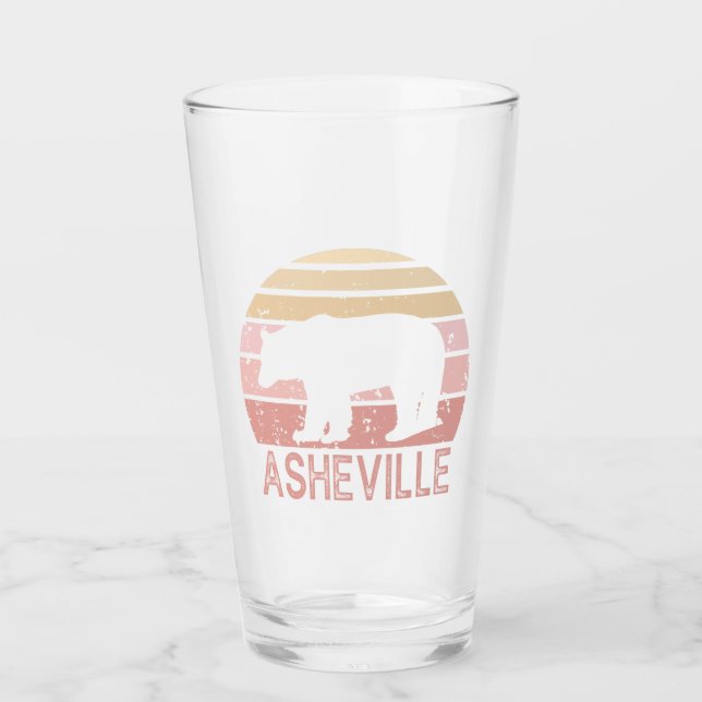 Verre Asheville Caroline du Nord (Devant)