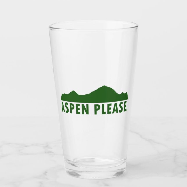 Verre Aspen S'Il Vous Plaît (Devant)