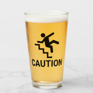 Verre Attention maladroite