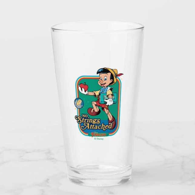 Verre Aucune chaîne attachée Pinocchio (Devant)