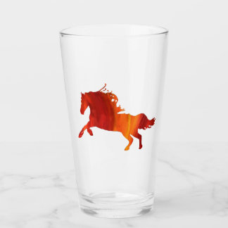 Verre Autocollant de cheval de feu