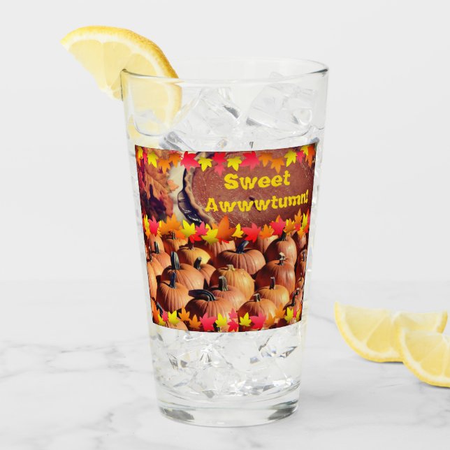 Verre Automne - Automne (Devant glace)