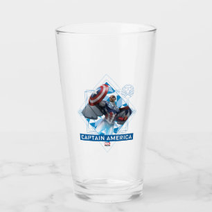 Verre Avengers Captain America Sam Wilson Art Diamant