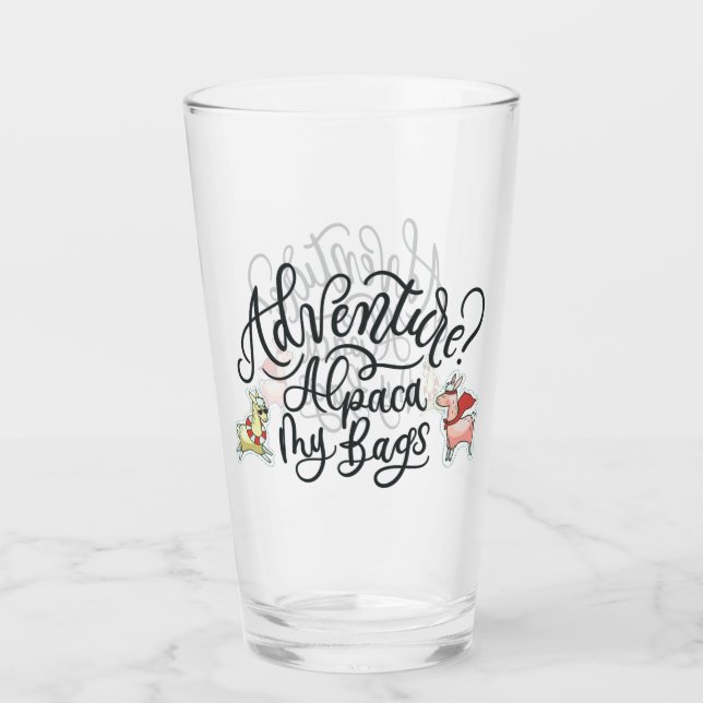 Verre Aventure ? Alpaga mes sacs (Devant)