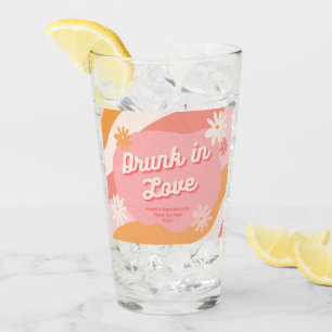 Verre Bachelorette Party Favoriser Retro Drunk in Love
