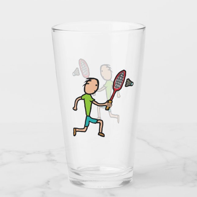 Verre Badminton (Devant)