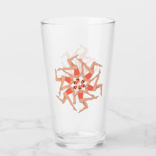 Verre Baigneurs - Chorégraphie de natation synchronisée