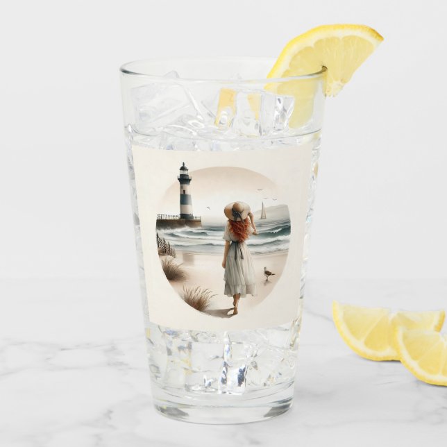 Verre Balade Phare (Dos glace)