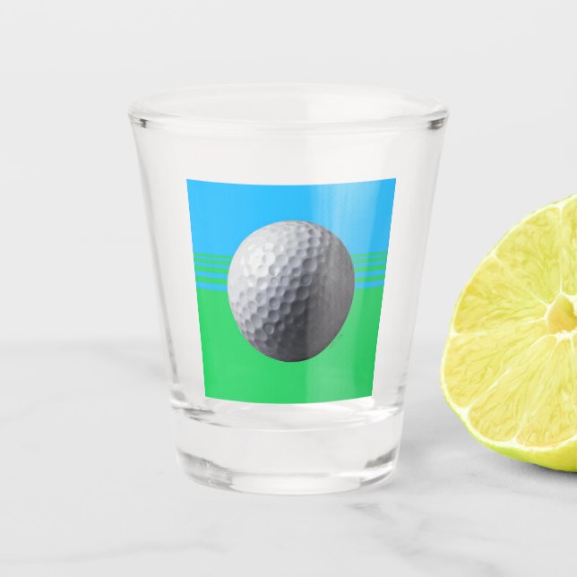 Verre balle de golf (Devant)