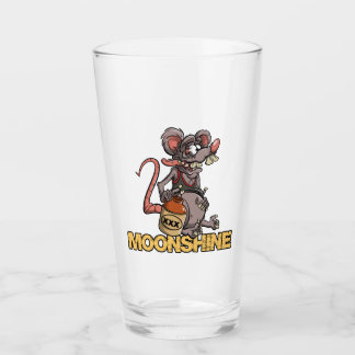 Verre Bande dessinée d'alcool illégal #2 de style de