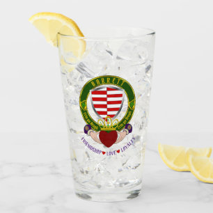 Verre Barrett Irish Shield & Claddagh Beer