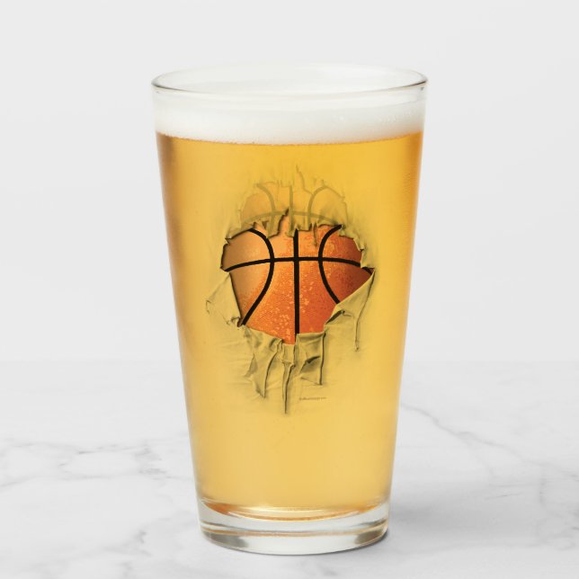 Verre Basket tordu (Devant (rempli))