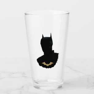 Verre Batman With Golden Bat Symbol