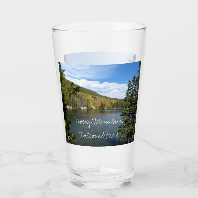 Verre Bear Lake au parc national Rocky Mountain (Devant)