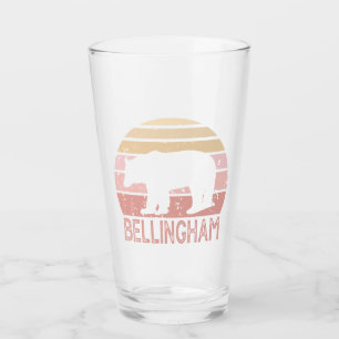 Verre Bear rétro de Bellingham Washington