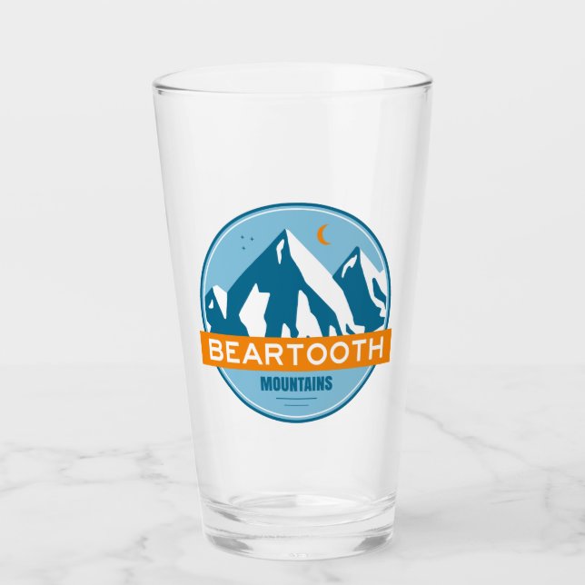 Verre Beartooth Mountains Montana Wyoming (Devant)