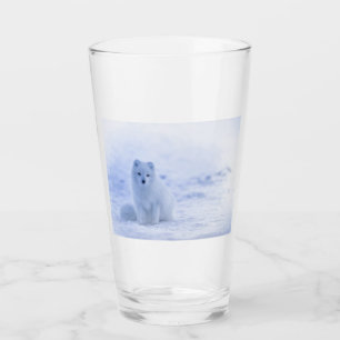 Verre Beau renard arctique