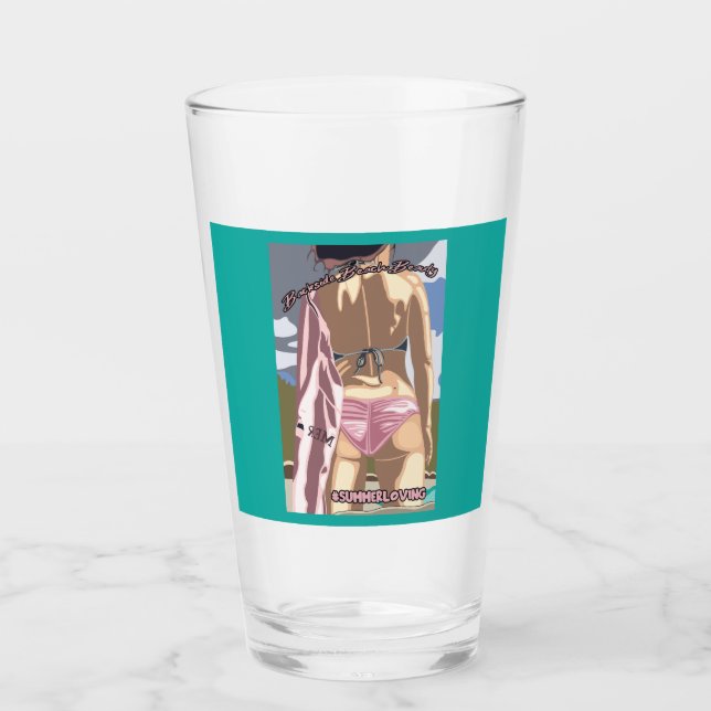 Verre Beauté de la plage de Backside (Devant)