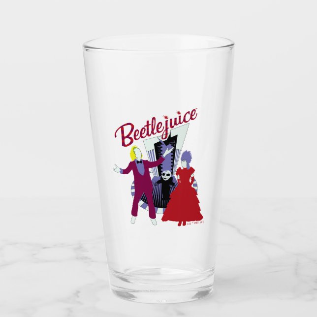 Verre Beetlejus | Beetlejus & Lydia Mariage (Devant)
