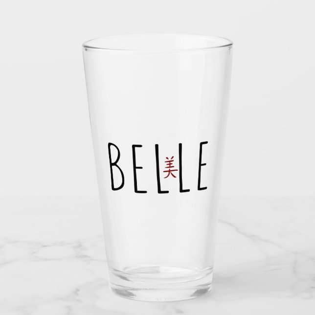 Verre Belle (Devant)
