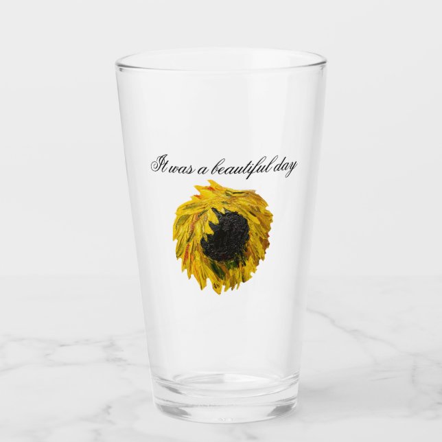 Verre Belle journée (Devant)