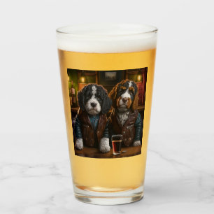 Verre Bernedoodle, Goldendoodle, Labradoodle cadeau chie