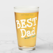 Best Dad Glass, meilleur cadeau pour la Fête des p