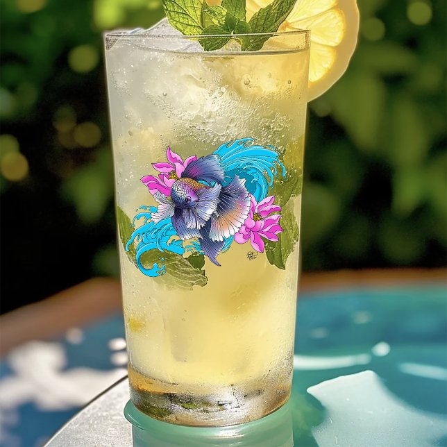 Verre Betta Siamese combat le poisson (Créateur téléchargé)