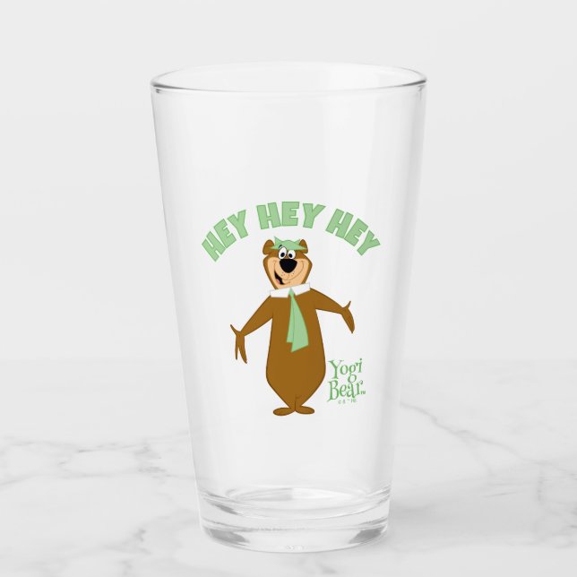 Verre Bienvenue à Yogi Bear (Devant)