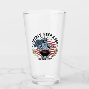 Verre Bière de la Liberté & BBQ 250ème Année Forte 4 jui