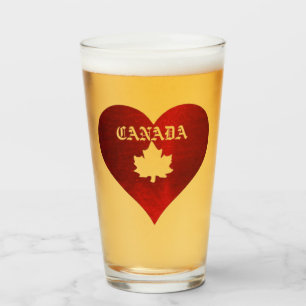 VERRE BIÈRE DU CANADA