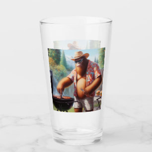 Verre Bigfoot Grilling Burgers