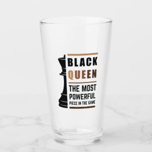 Verre Black Queen La Pièce La Plus Puissante Dans Le Jeu