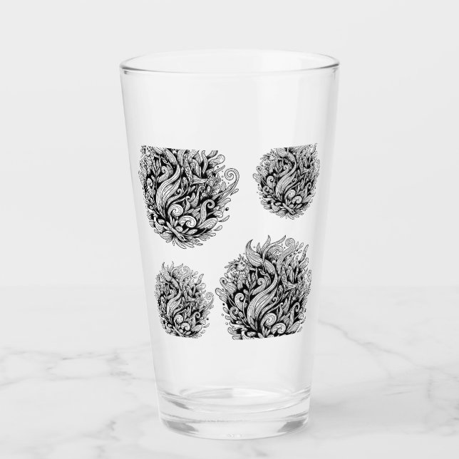 Verre Bloom non dompté : énergie organique (Devant)