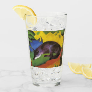 Verre Blue Fox (par Franz Marc)