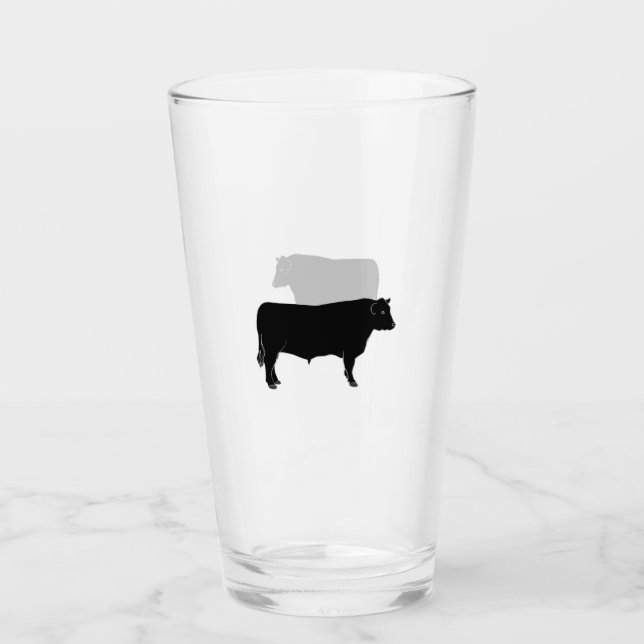 Verre Boeuf de boeuf - Black Angus Bull (Devant)