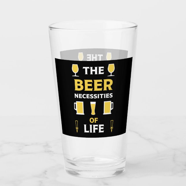 Verre Boissons de bières artisanales (Devant)