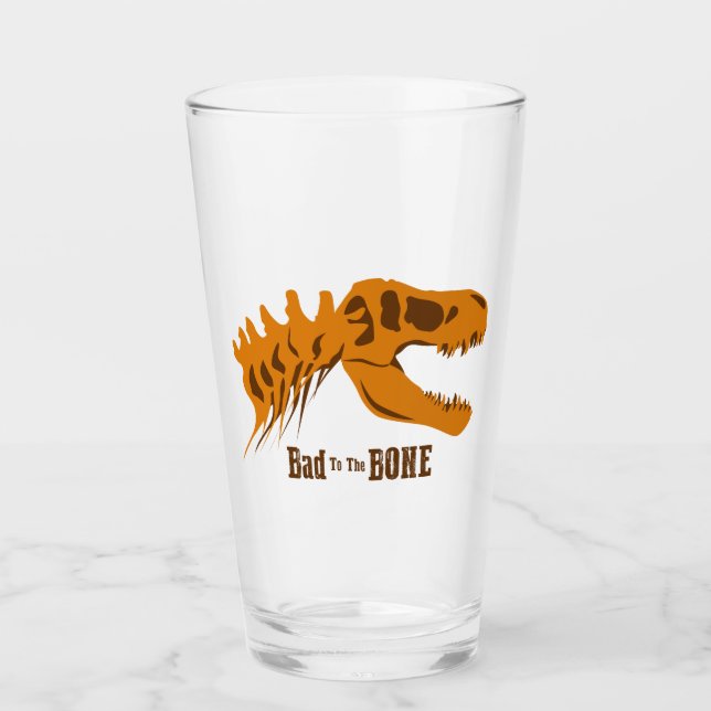 Verre Bones T-Rex (Devant)
