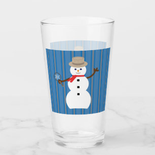 Verre Bonne Chasse et Bonhomme de Neige Détective