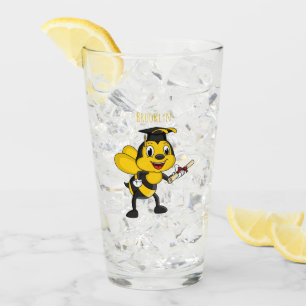 Verre Bonne remise des diplômes des abeilles