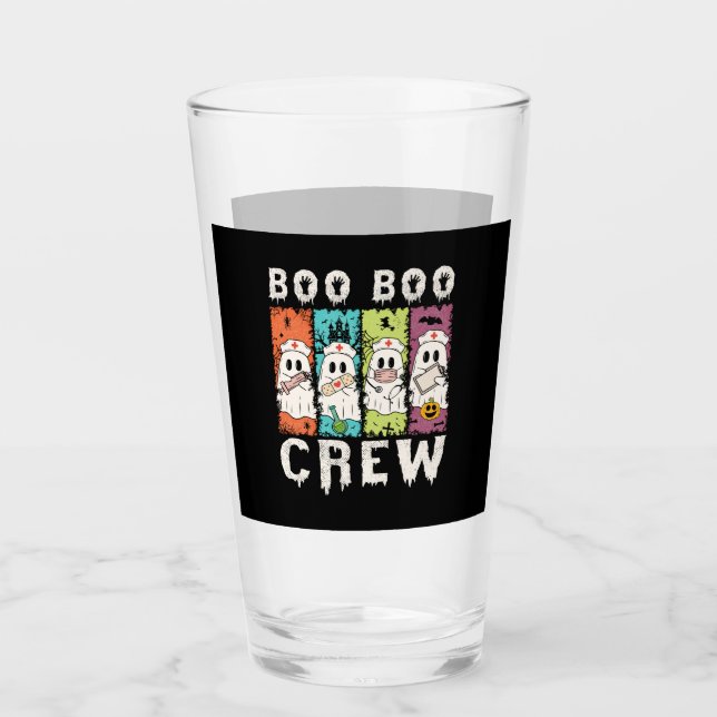 Verre Boo Boo Crew Halloween Nurse (Devant)