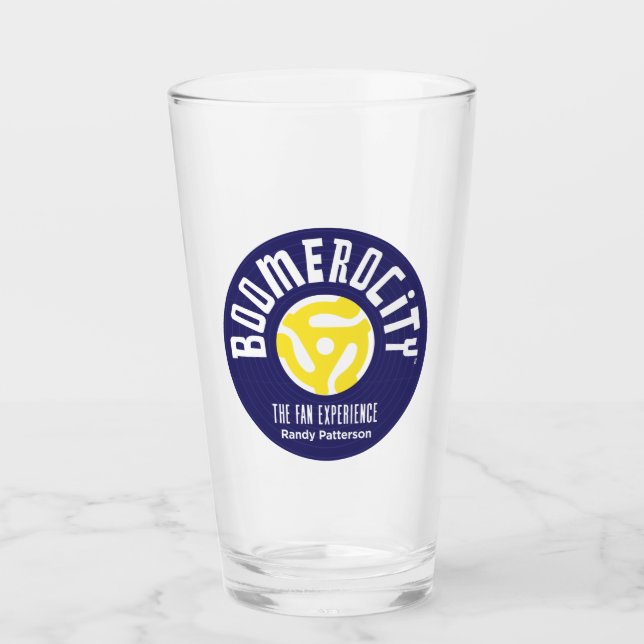 Verre Boomerocity Beverage Glass (Devant)