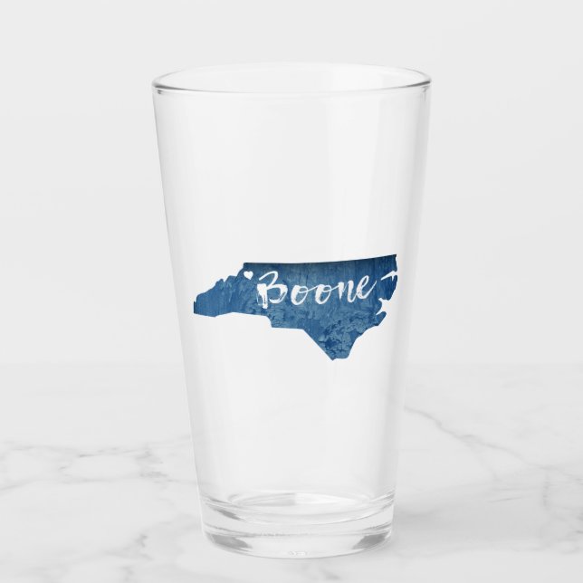 Verre Boone Caroline du Nord Grain de bois (Devant)
