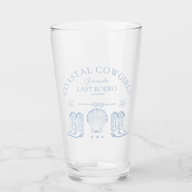 Verre Boots de la cow-girl côtière Western Bachelorette  (Devant)