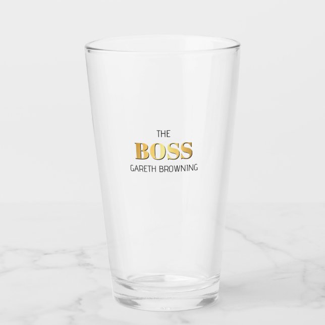 VERRE BOSS (Devant)