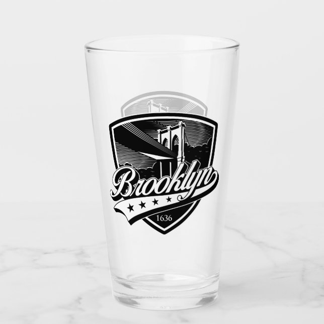 Verre Bouclier Brooklyn avec Swoosh Design (Devant)