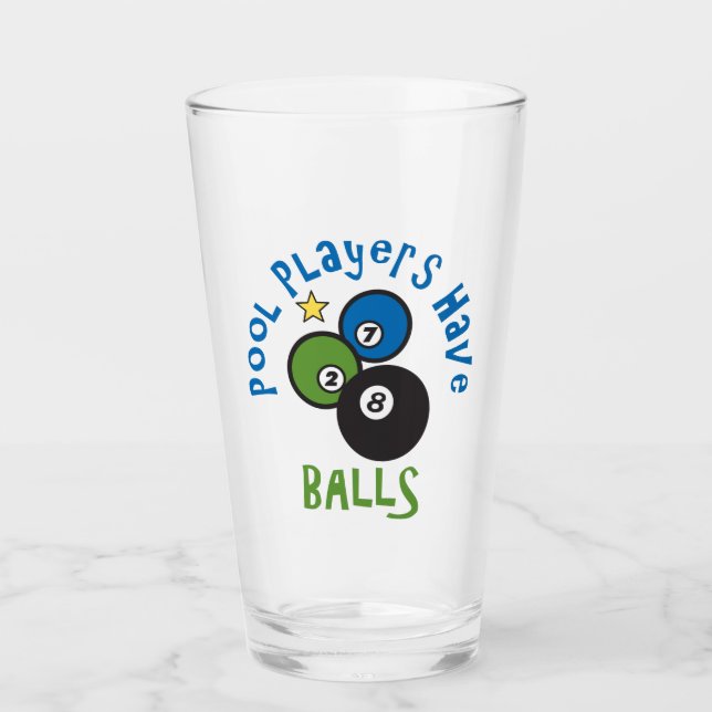 Verre Boules de piscine (Devant)